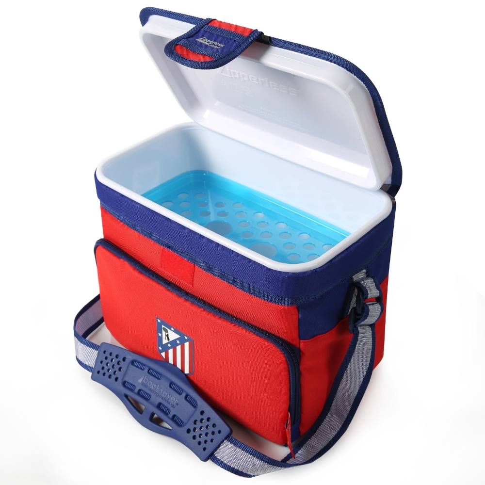 Nevera 12 Latas Zipperless Hardbody  Rojo y Azul image number null